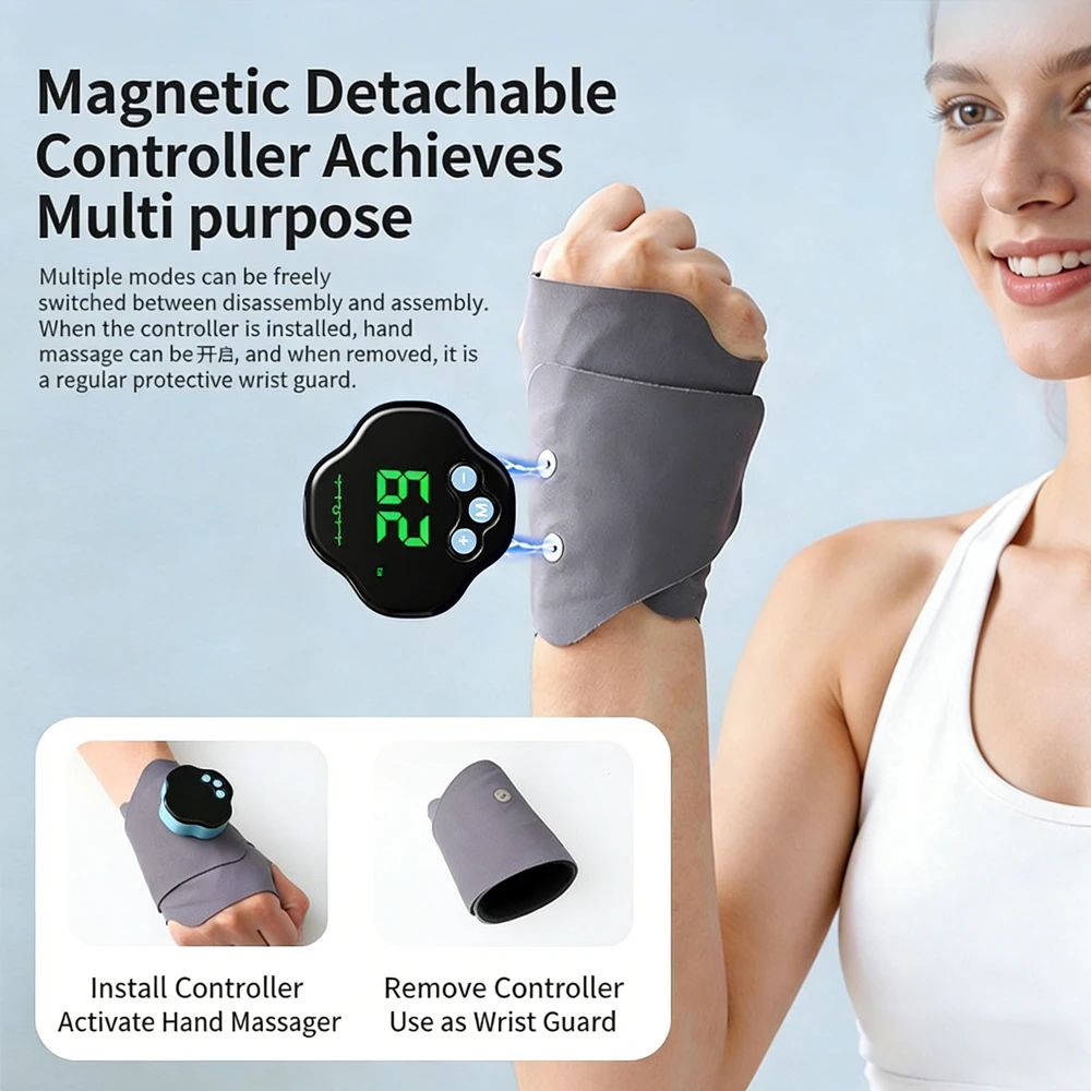 Wrist Wrap Support - 29 Seviyeli Elektrikli El Masaj Aleti