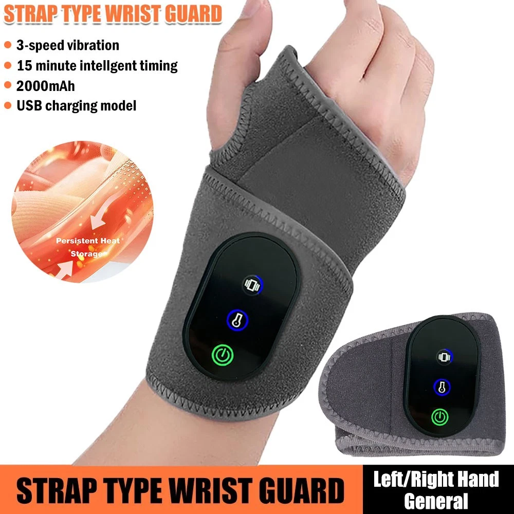 Wrist Wrap Support - Kablosuz Bilek Isıtma Pedi, Karpal Tünel