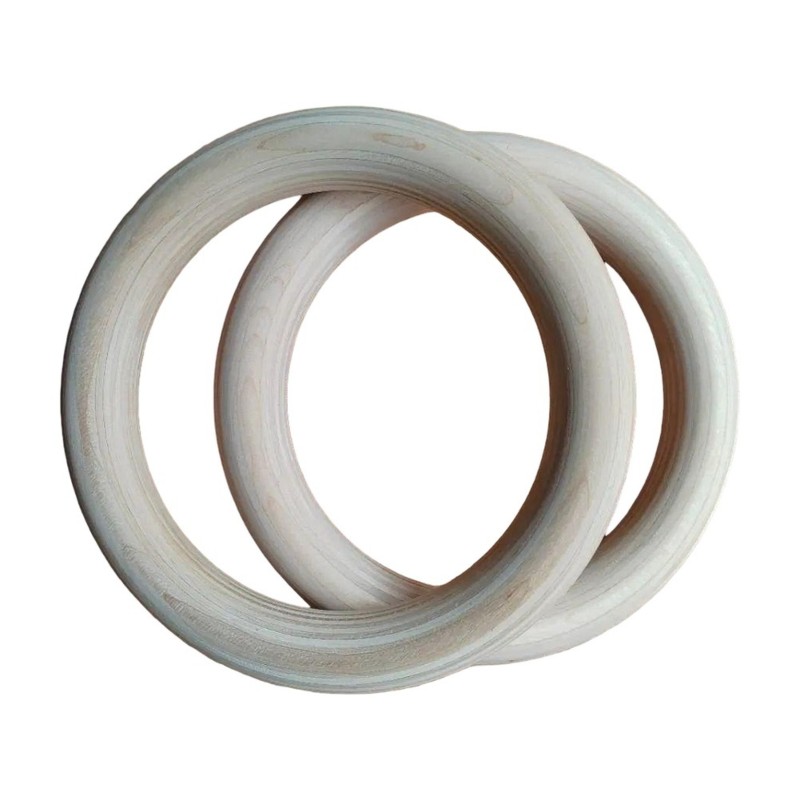 Gymnastic Ring Wood - HOES – Ahşap Jimnastik Halkaları –
