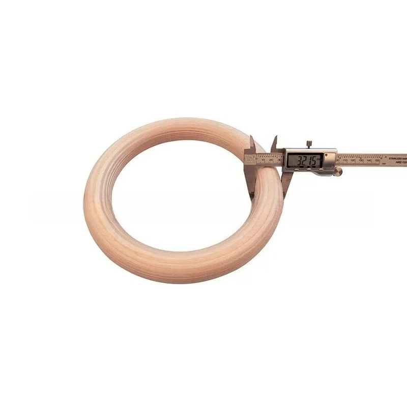 Gymnastic Ring Wood - Evde Kullanıma Uygun, Güvenli ve Dayanıklı